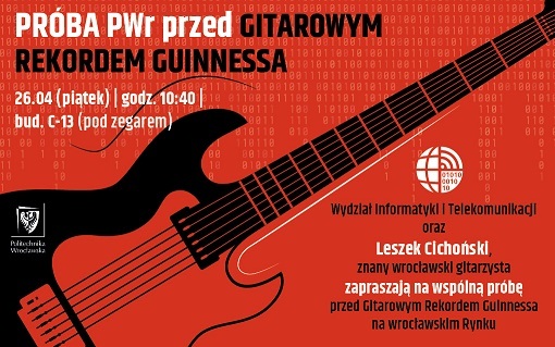 Próba PWr przed Gitarowym Rekordem Guinnessa