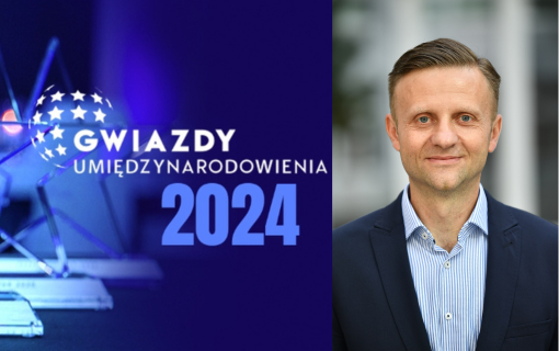 Prof. Krzysztof Walkowiak elected Star of Internationalisation 2024!