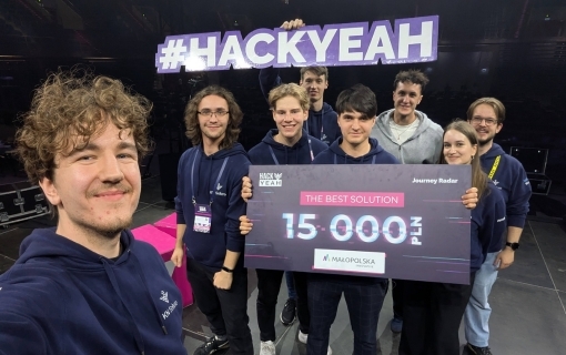 Studenci KN Solvro najlepsi w międzynarodowym hackathonie HackYeah